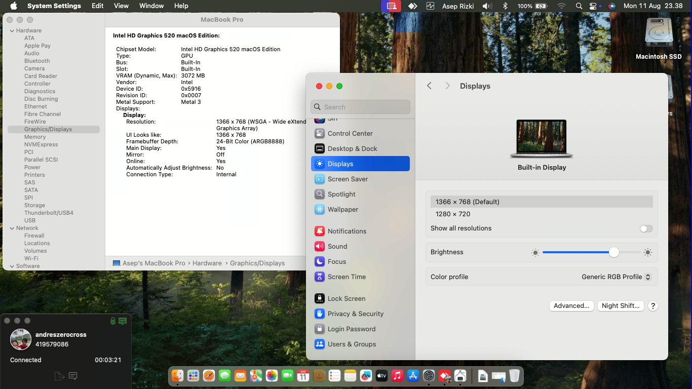 Acer Aspire E5 475G 38LQ 2nd [SkyLake   Intel HD 520 + I2C]   OpenCore 1